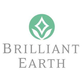 brilliant earth logo says brilliant earth